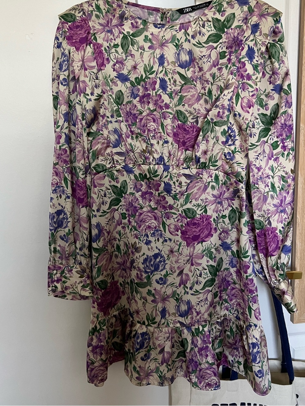 Floral Long Sleeve Dress - Picture 3 of 6